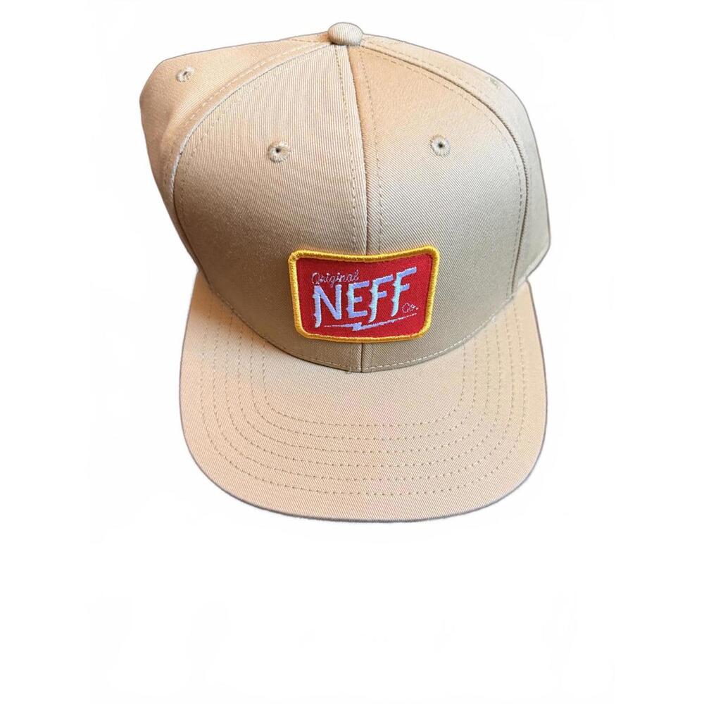 Neff Original Snapback Hat in Tan